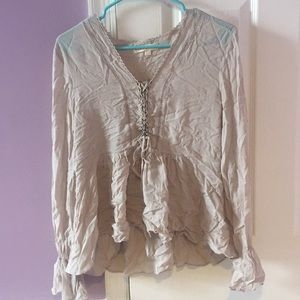Long sleeve blouse
